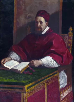 Pope Gregory XV by Guercino Oil Painting