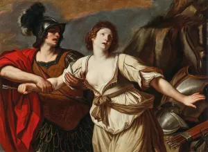 Rinaldo ed Armida by Guercino Oil Painting