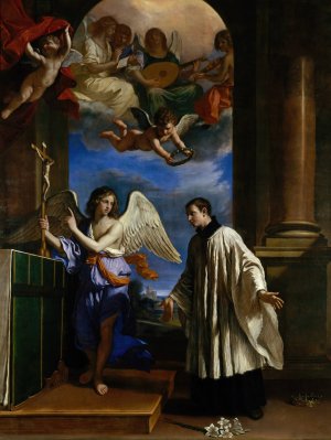 The Vocation of Saint Aloysius by Guercino Oil Painting