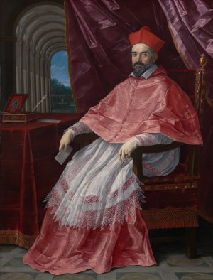 Cardinal Roberto Ubaldini by Guido Reni Oil Painting