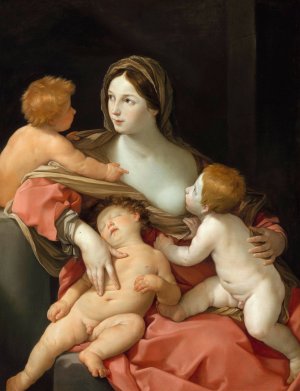 Charity by Guido Reni Oil Painting