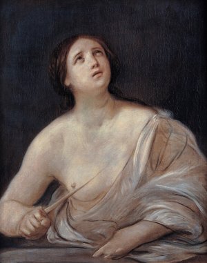 Lucretia by Guido Reni Oil Painting