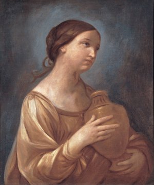 Magdalene With The Jar Of Ointment by Guido Reni Oil Painting