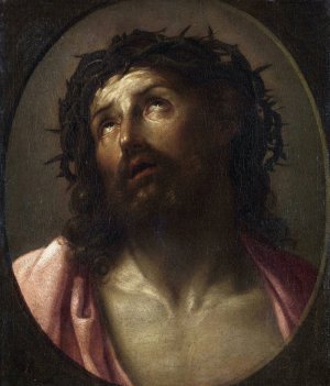 Man of Sorrows by Guido Reni Oil Painting