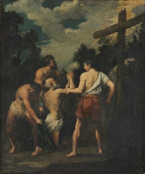 Martyrdom of Saint Andrew by Guido Reni Oil Painting