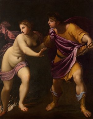 Orpheus And eurydice by Guido Reni Oil Painting