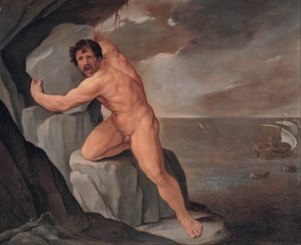 Main Product Photo of Polyphemus  Painting by Guido Reni