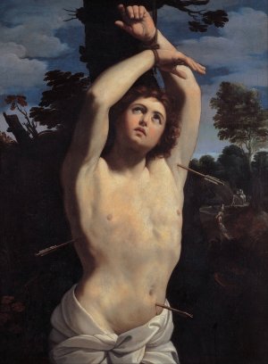 Saint Sebastian by Guido Reni Oil Painting