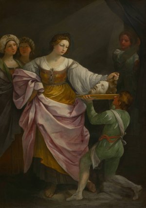Salome with the Head of Saint John the Baptist by Guido Reni Oil Painting
