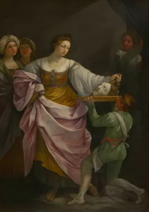 Salome with the Head of Saint John the Baptist by Guido Reni Oil Painting