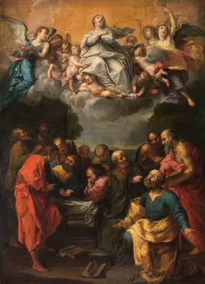 The Assumption of Mary by Guido Reni Oil Painting