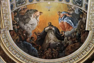 The Glory of St Dominic painting by Guido Reni