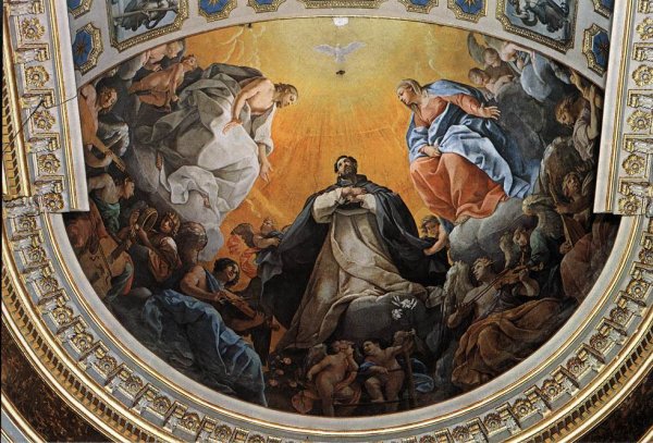 Main Product Photo of The Glory of St Dominic Painting by Guido Reni