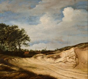 Landscape with the Dune by Guillam Dubois Oil Painting