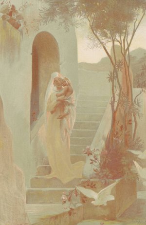 L'Enfant by Guillaume Dubufe Oil Painting
