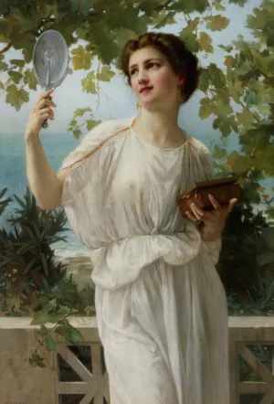 Admiring Beauty painting by Guillaume Seignac