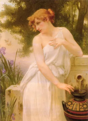 Beauty At The Well painting by Guillaume Seignac