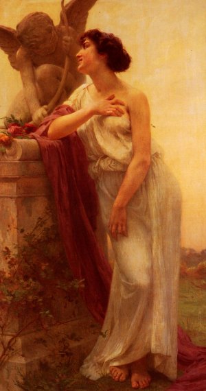 Confidence Oil painting by Guillaume Seignac