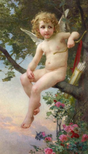 Cupid by Guillaume Seignac Oil Painting