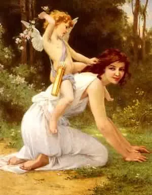 Cupids Folly by Guillaume Seignac Oil Painting