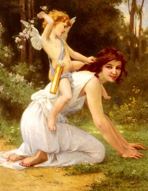 Cupid's Folly by Guillaume Seignac - Oil Painting Reproduction