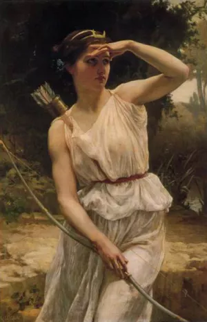 Diana Hunting painting by Guillaume Seignac