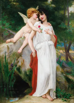 First Love Oil painting by Guillaume Seignac