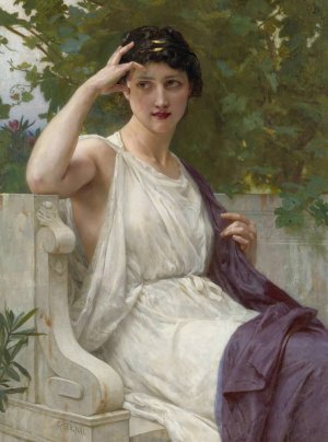 Happy Thoughts by Guillaume Seignac Oil Painting