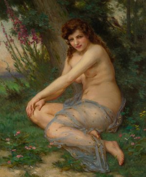 In The Forest by Guillaume Seignac Oil Painting