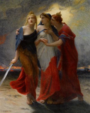 La Belgique Oil painting by Guillaume Seignac