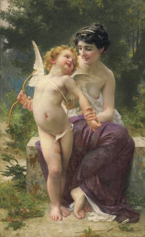 La jeunesse victorieuse by Guillaume Seignac Oil Painting