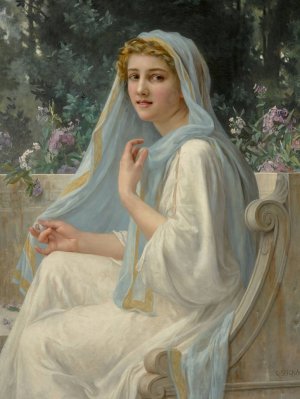 Reflections by Guillaume Seignac Oil Painting