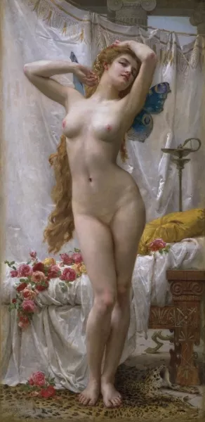 The Awakening of Psyche painting by Guillaume Seignac