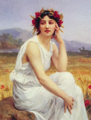 The Muse painting by Guillaume Seignac