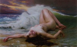 The Wave by Guillaume Seignac Oil Painting