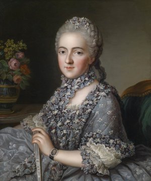 Bildnis einer Dame by Guillaume Voiriot Oil Painting