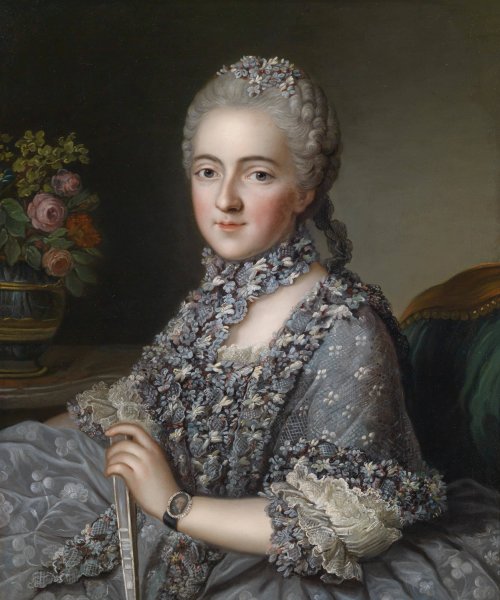 Main Product Photo of Bildnis einer Dame Painting by Guillaume Voiriot