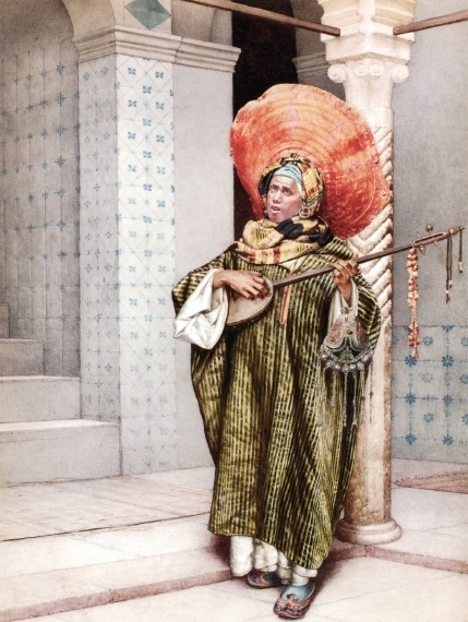 Main Product Photo of The Serenade Painting by Guiseppe Signorini