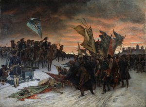 Narva by Gustaf Cederstrom Oil Painting