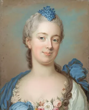 Countess Poaton by Gustaf Lundberg Oil Painting