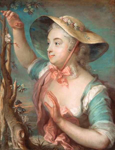 Juliana Henck by Gustaf Lundberg - Hand-Painted Oil Painting Reproduction
