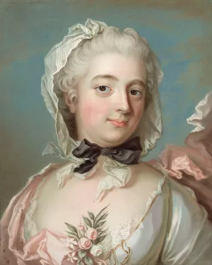 Lady Werner by Gustaf Lundberg Oil Painting