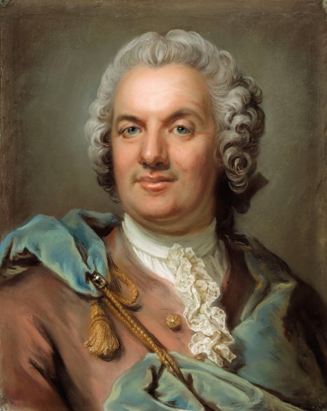The Philologist And The Counsellor Of Secretary Johan Ihre  by Gustaf Lundberg - Hand-Painted Oil Painting Reproduction