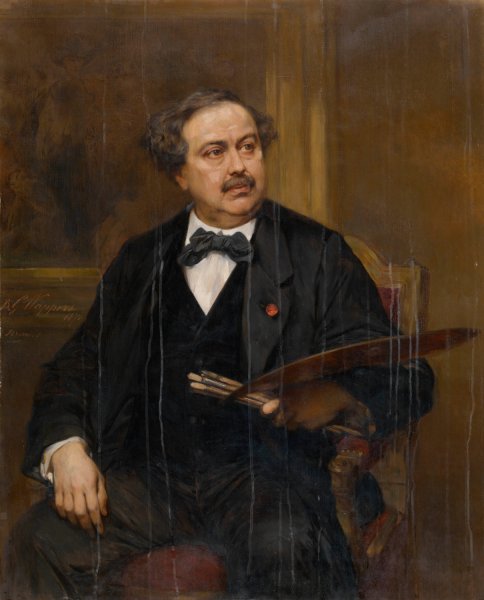 Main Product Photo of Self Portrait  Painting by Gustaf Wappers