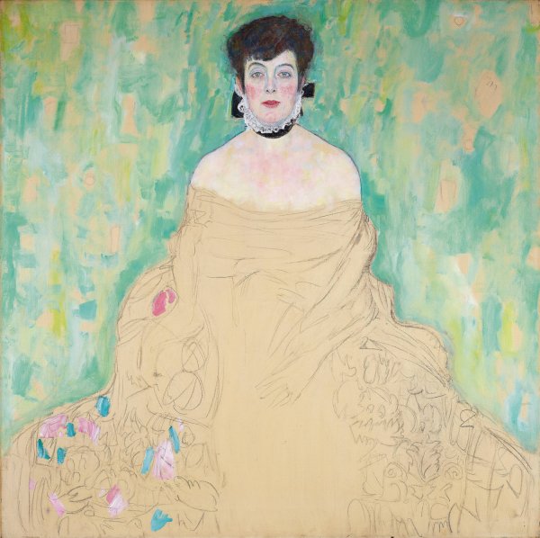 Main Product Photo of Amalie Zuckerkandl  Painting by Gustav Klimt