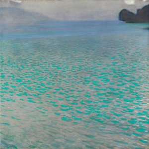Attersee by Gustav Klimt Oil Painting