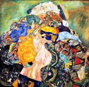 Baby by Gustav Klimt Oil Painting