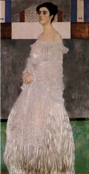 Bildnis Margaret Stonborough-Wittgenstein Oil painting by Gustav Klimt
