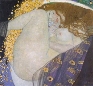 Danae by Gustav Klimt Oil Painting