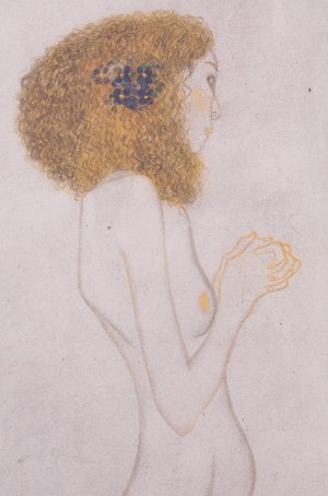 Die Leiden der schwachen Menschen by Gustav Klimt Oil Painting